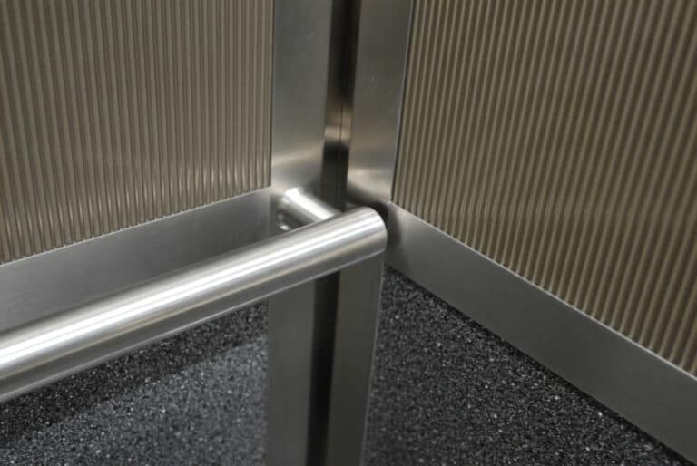 Custom Metalwork Fabrication of Elevator Interiors Including Handrails from Construction Specialty Projects by Commercial Builder & General Contractor Structural Enterprises