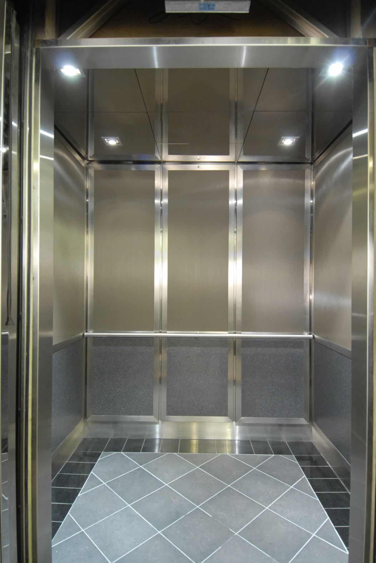 Custom Metalwork Fabrication of Elevator Interiors from Construction Specialty Projects by Commercial Builder & General Contractor Structural Enterprises