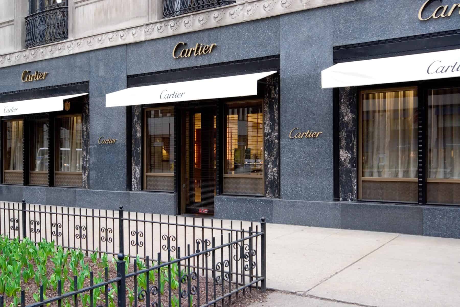 Cartier Store Remodel including Beautiful Custom Metal and Stone Details by Commercial Builder & General Contractor Structural Enterprises