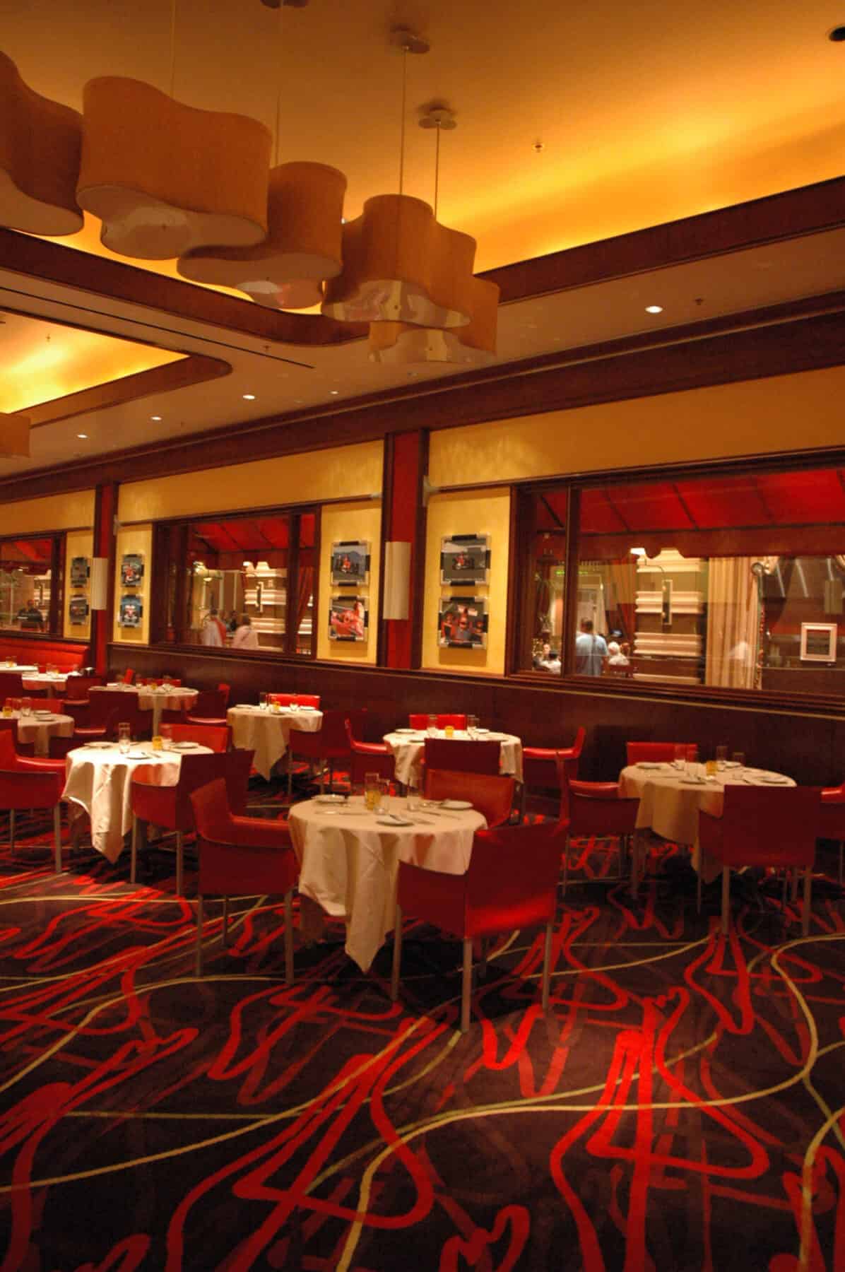 Custom Flooring and Wall Finishes for Restaurant at Wynn Hotel Remodel by Commercial Builder & General Contractor Structural Enterprises